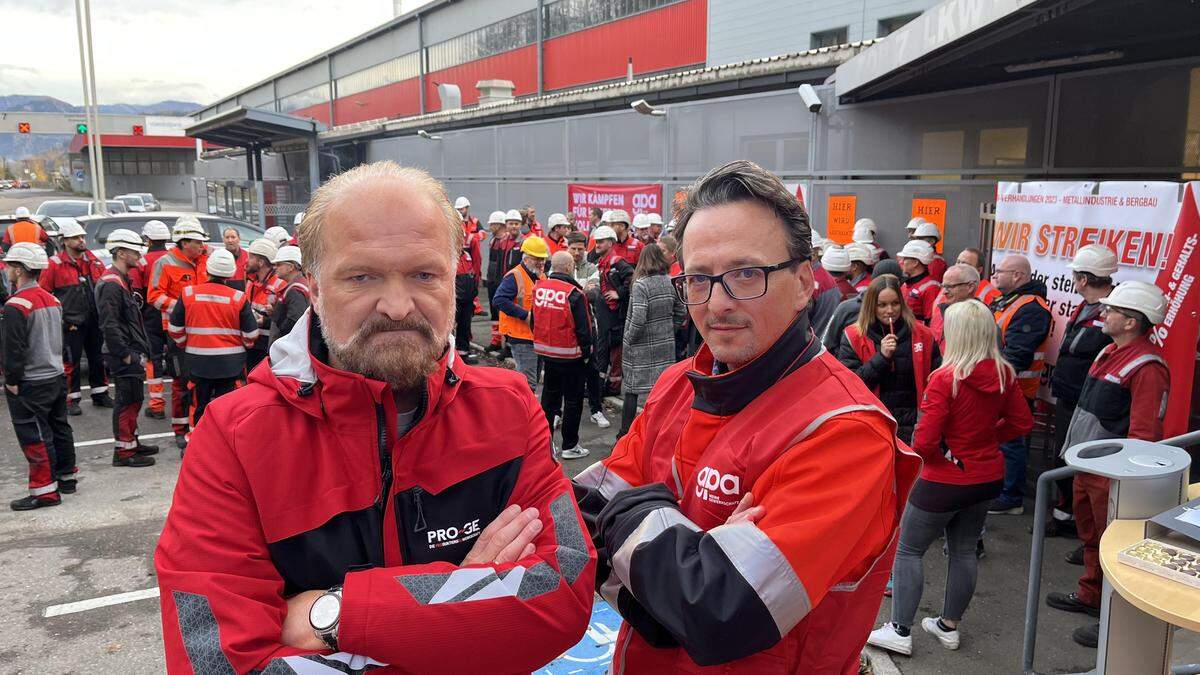 Nach Gescheiterter Metaller Lohnrunde Streik In Donawitz Wir Sind Im